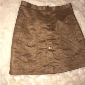 H&M suede skirt